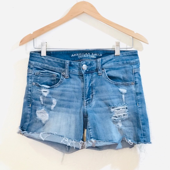 American Eagle Outfitters Pants - [AEO] Super Stretch Midi Shorts